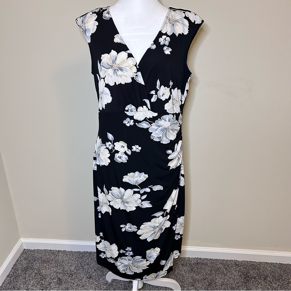 Glamour Black/white Dress